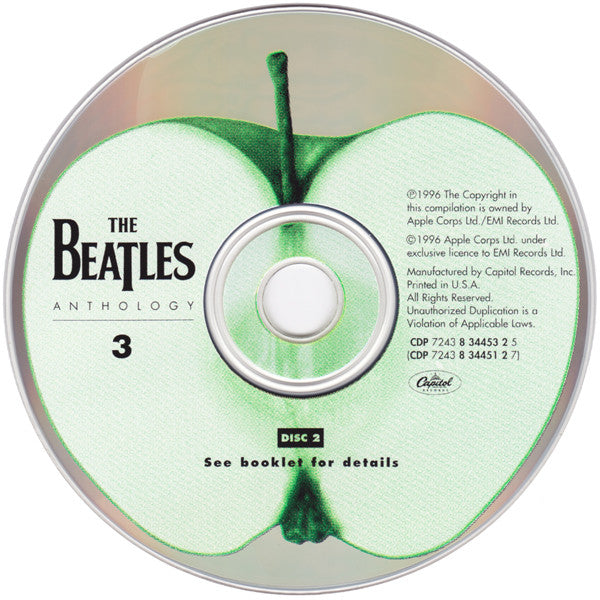 Anthology 3 - The Beatles (1996) (Used)