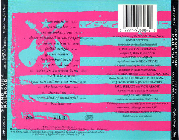 Capitol Collectors Series - Grand Funk Railroad (-) (Used)