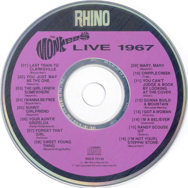Live 1967 - The Monkees (-) (Used)