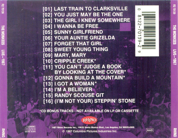 Live 1967 - The Monkees (-) (Used)