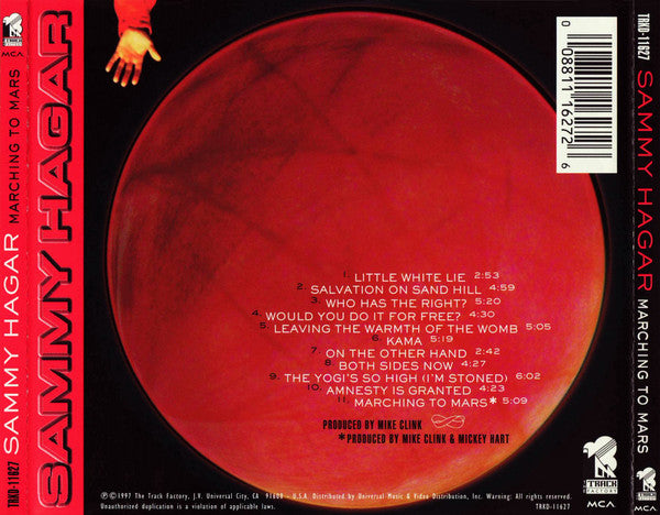 Marching To Mars - Sammy Hagar (1997) (Used)
