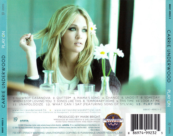 Play On - Carrie Underwood (2009) (Used)