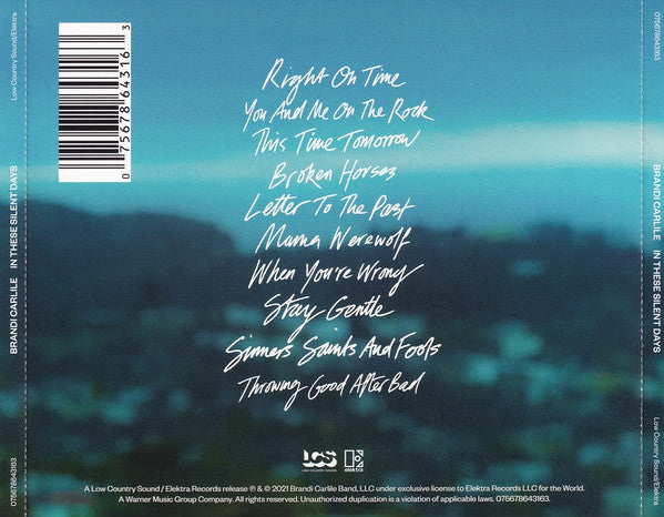In These Silent Days - Brandi Carlile (2021) (Used)
