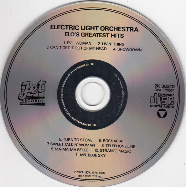 ELO's Greatest Hits - Electric Light Orchestra (-) (Used)