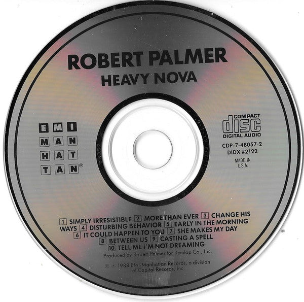 Heavy Nova - Robert Palmer (1988) (Used)