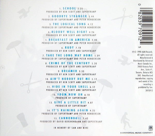 The Very Best Of Supertramp - Supertramp (-) (Used)