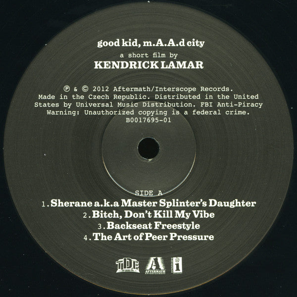 Good Kid, M.A.A.D City - Kendrick Lamar (2020) (Used)
