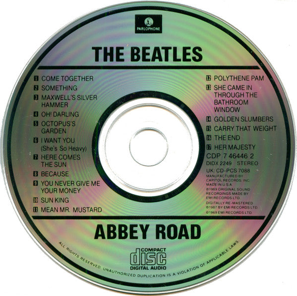 Abbey Road - The Beatles (1987) (Used)