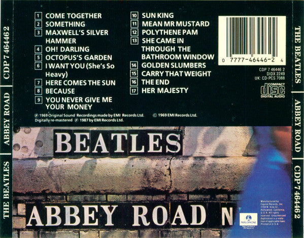 Abbey Road - The Beatles (1987) (Used)