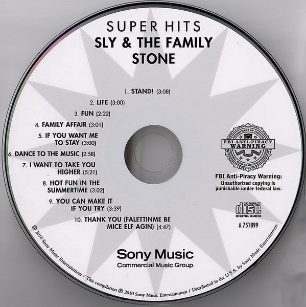 Super Hits - Sly & The Family Stone (2010) (Used)