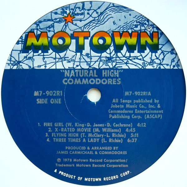 Natural High - Commodores (1978) (Used)