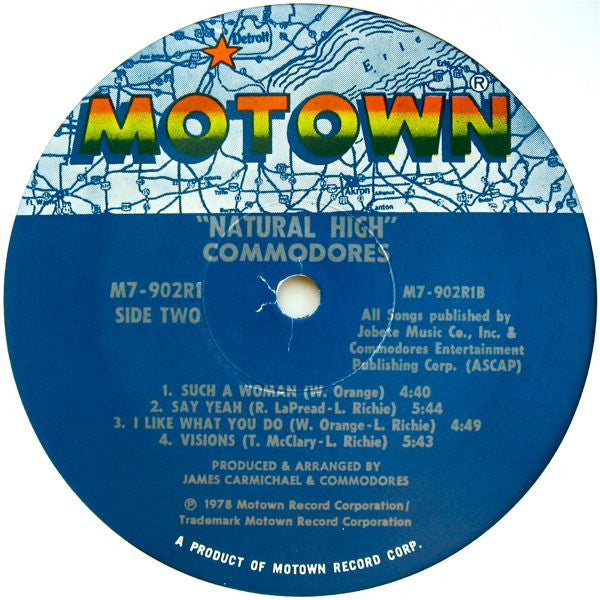 Natural High - Commodores (1978) (Used)