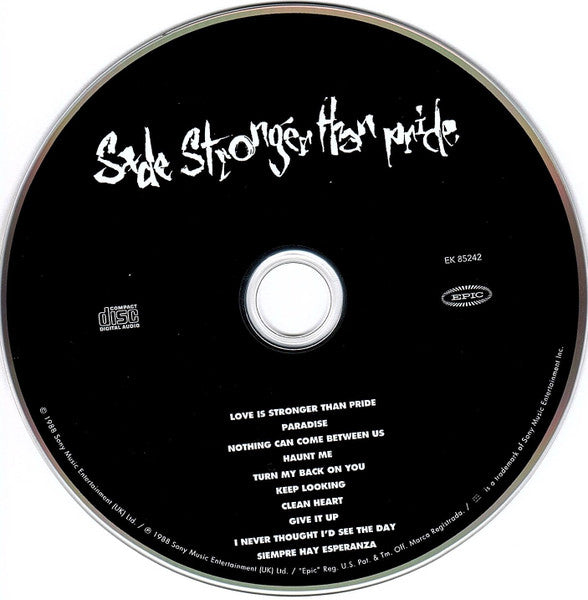 Stronger Than Pride - Sade (-) (Used)
