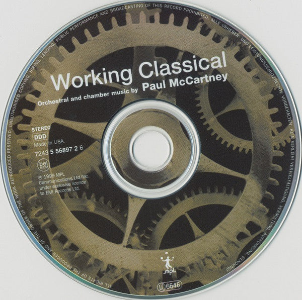 Working Classical - Paul McCartney (1999) (Used)