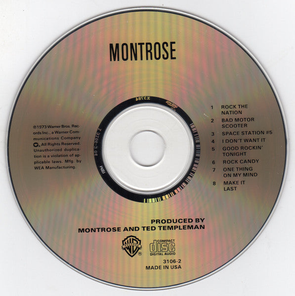 Montrose - Montrose (-) (Used)