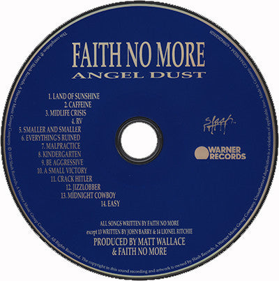 Angel Dust - Faith No More (-) (Used)