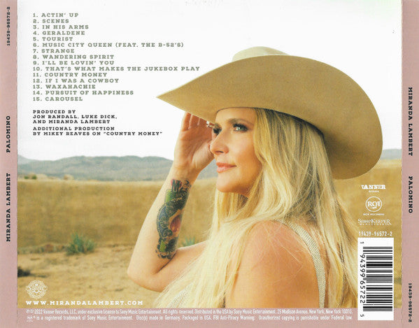 Palomino - Miranda Lambert (2022) (Used)