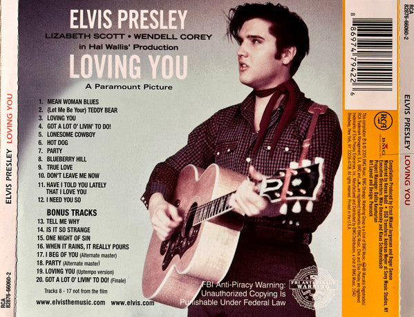 Loving You - Elvis Presley (-) (New)