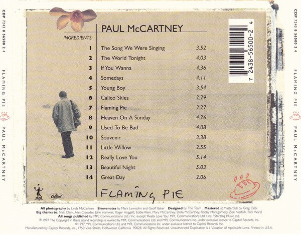 Flaming Pie - Paul McCartney (1997) (Used)