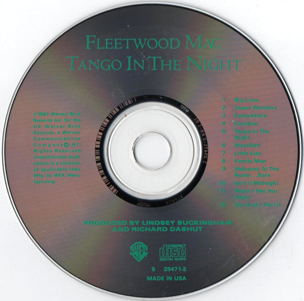 Tango In The Night - Fleetwood Mac (-) (Used)