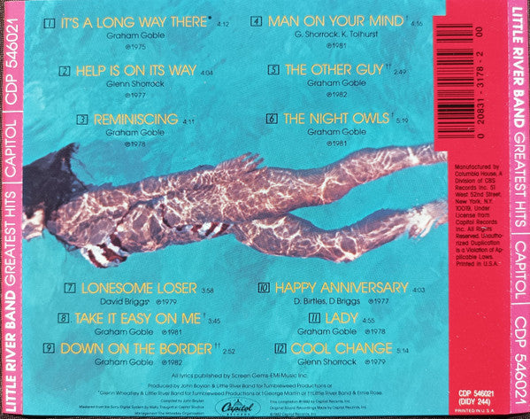 Greatest Hits - Little River Band (-) (Used)