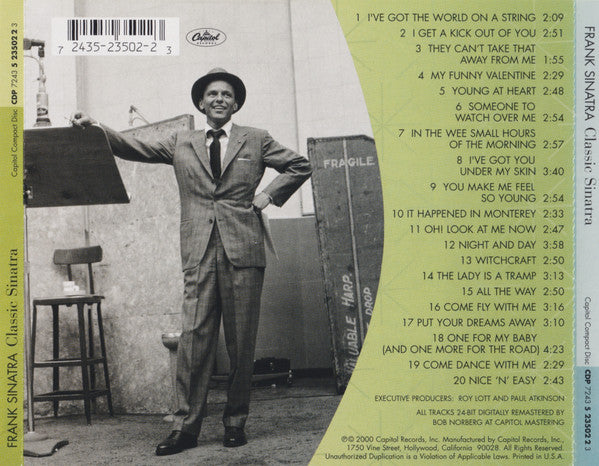 Classic Sinatra - Frank Sinatra (2000) (Used)