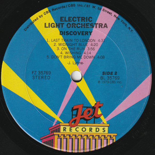 Discovery - Electric Light Orchestra (1979) (Used)