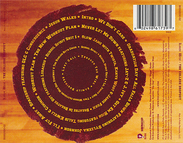 The College Dropout - Kanye West (2004) (Used)