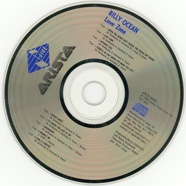 Love Zone - Billy Ocean (1986) (Used)