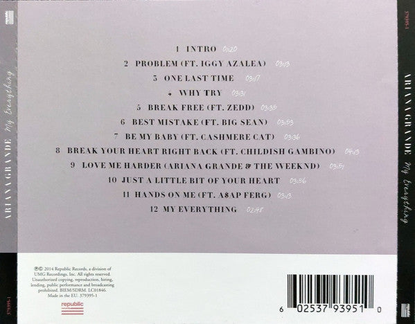 My Everything - Ariana Grande (-) (Used)