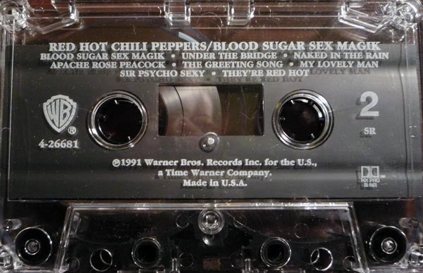 Blood Sugar Sex Magik - Red Hot Chili Peppers (1991) (Used)