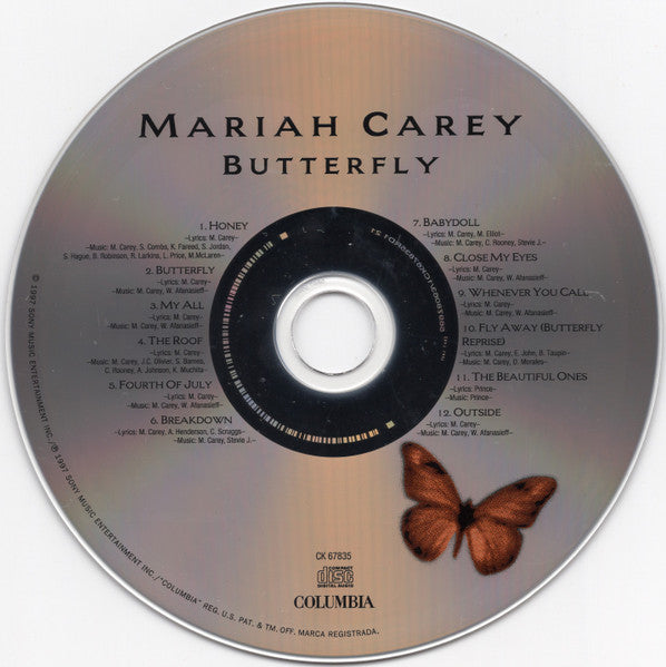 Butterfly - Mariah Carey (-) (Used)