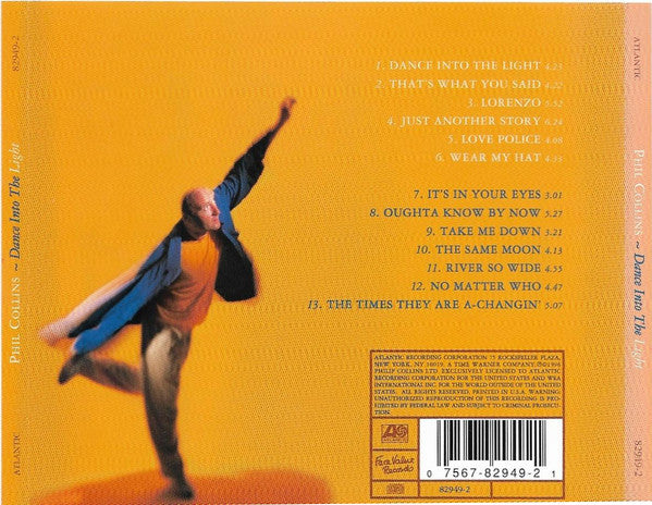 Dance Into The Light - Phil Collins (1996) (Used)