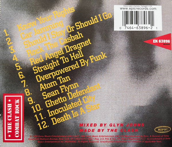Combat Rock - The Clash (-) (Used)