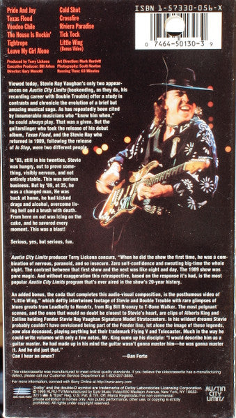 Live From Austin, Texas - Stevie Ray Vaughan And Double Trouble (1995) (Used)
