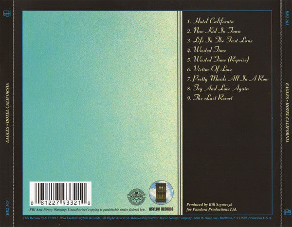 Hotel California - Eagles (-) (Used)
