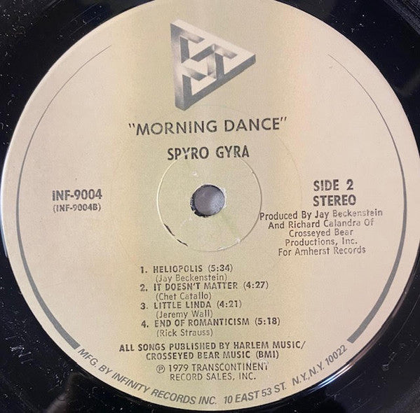 Morning Dance - Spyro Gyra (1979) (Used)