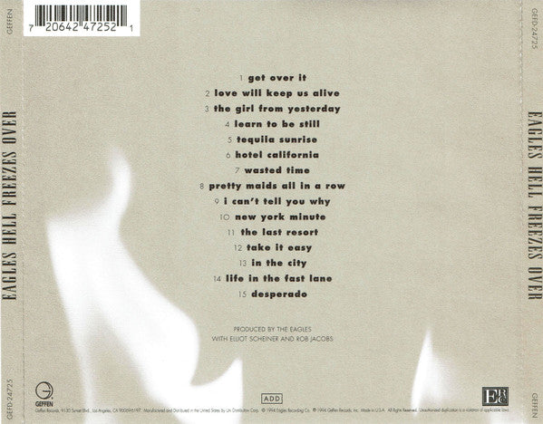 Hell Freezes Over - Eagles (1994) (Used)