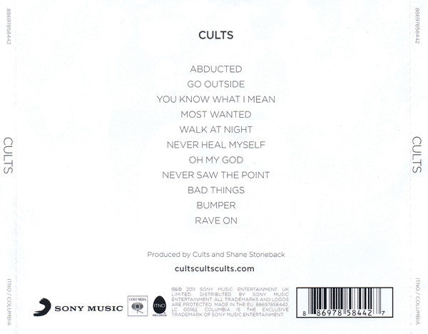 Cults - Cults (2011) (Used)