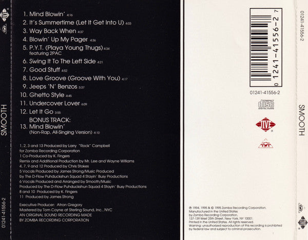 Smooth - Smooth (1995) (Used)