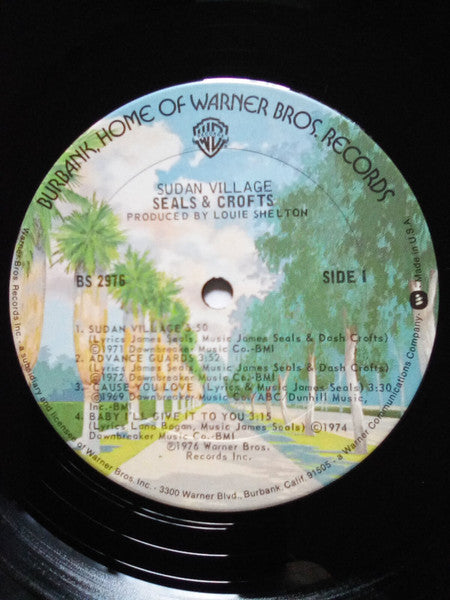 Sudan Village - Seals & Crofts (1976) (Used) PH