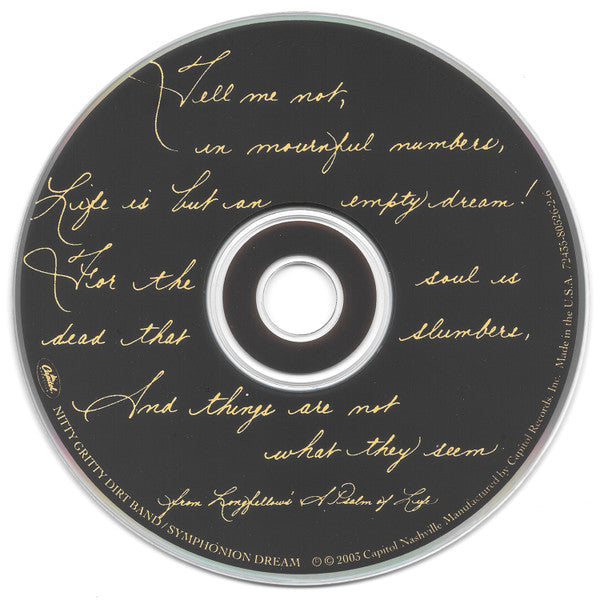 Symphonion Dream - Nitty Gritty Dirt Band (2003) (Used)