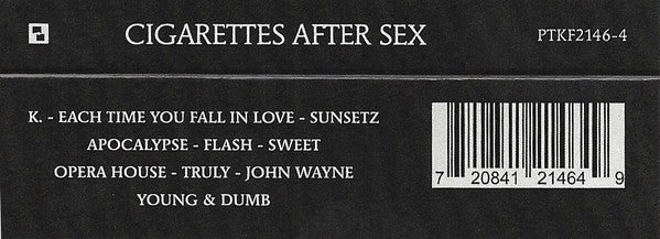 Cigarettes After Sex - Cigarettes After Sex (2017) (Used)