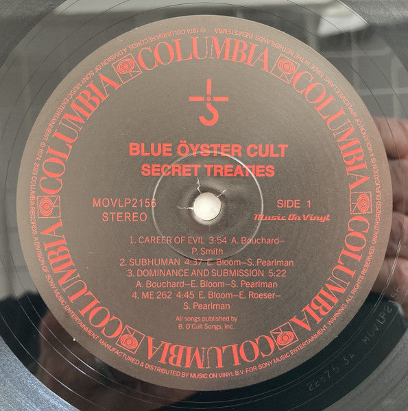 Secret Treaties - Blue Öyster Cult (2024) (New)