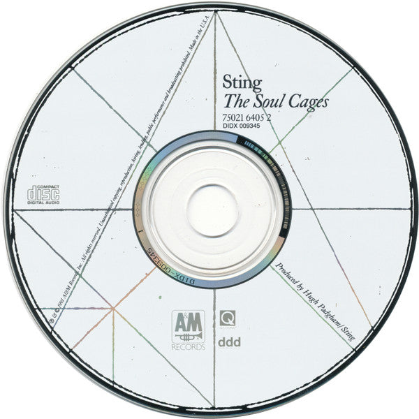 The Soul Cages - Sting (1991) (Used)