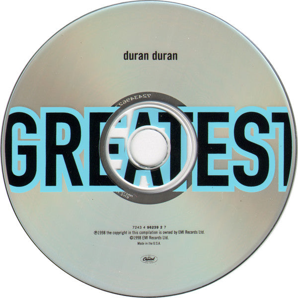 Greatest - Duran Duran (1998) (Used)