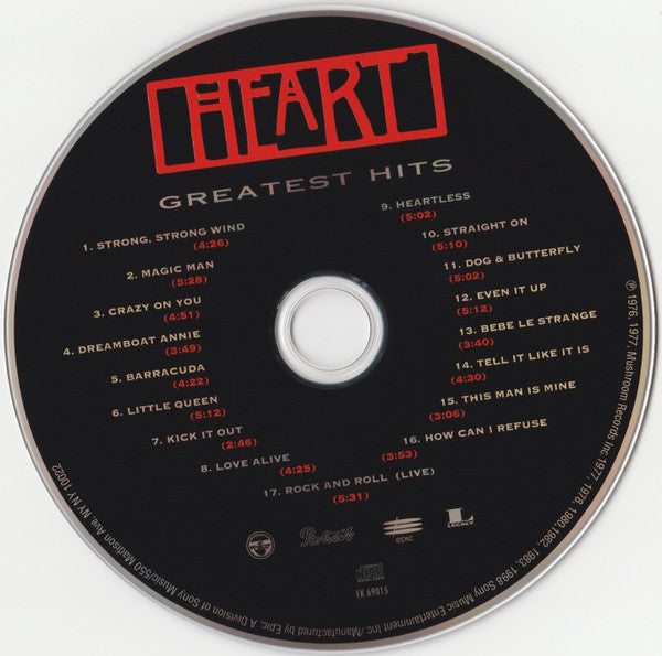 Greatest Hits - Heart (-) (Used)