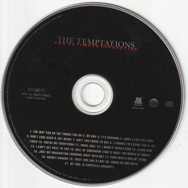 The Ultimate Collection - The Temptations (-) (Used)