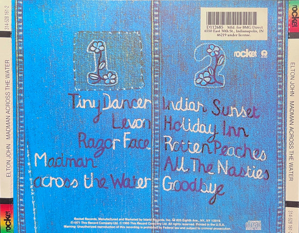 Madman Across The Water - Elton John (-) (Used)