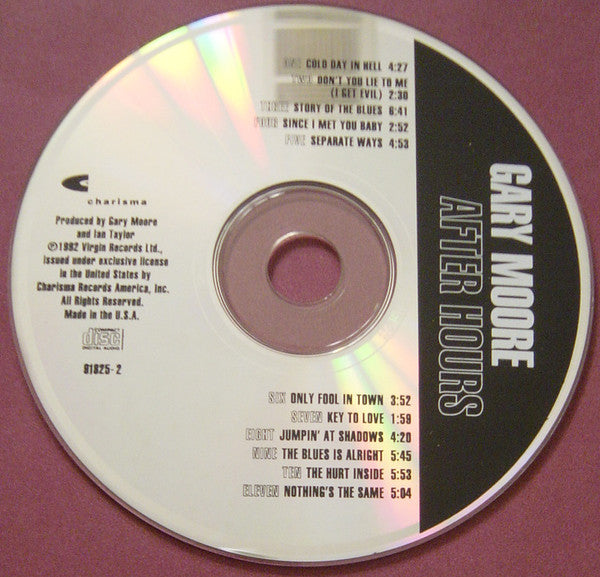 After Hours - Gary Moore (1992) (Used)